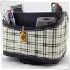 Swiveling luxury storage desk file organizer factory remote control holder leather