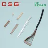 1.25mm pitch single row 20 pin cable joint connector