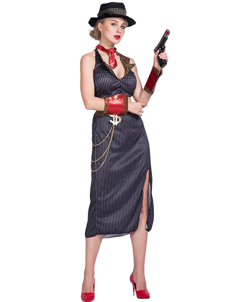2019 Hat Sale Halloween Female Gangster Cosplay Costumes - Buy Cosplay  Costumes,Sexy Costumes,Carnival Costumes Product on 