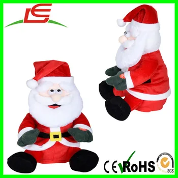 dancing santa plush