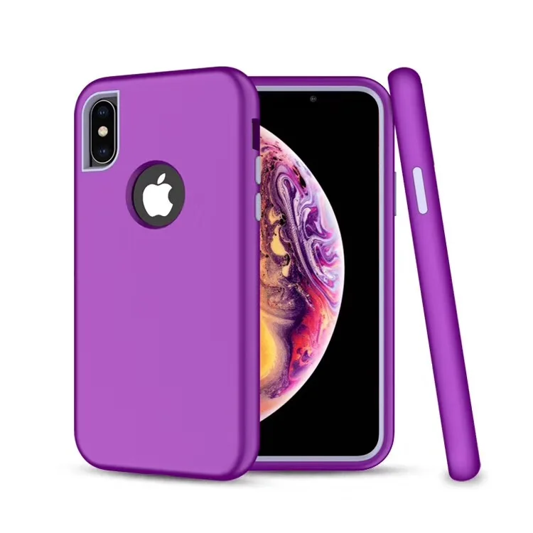 

Slim Protective Case for iPhone XR, Hybrid Soft Silicone Hard Back Cover Anti Scratch Bumper Design Case For Apple iPhone XR, 5 color