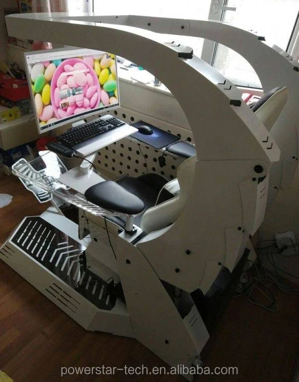 
Multi-function emperor chair workstation automatic Scorpion PC chair 