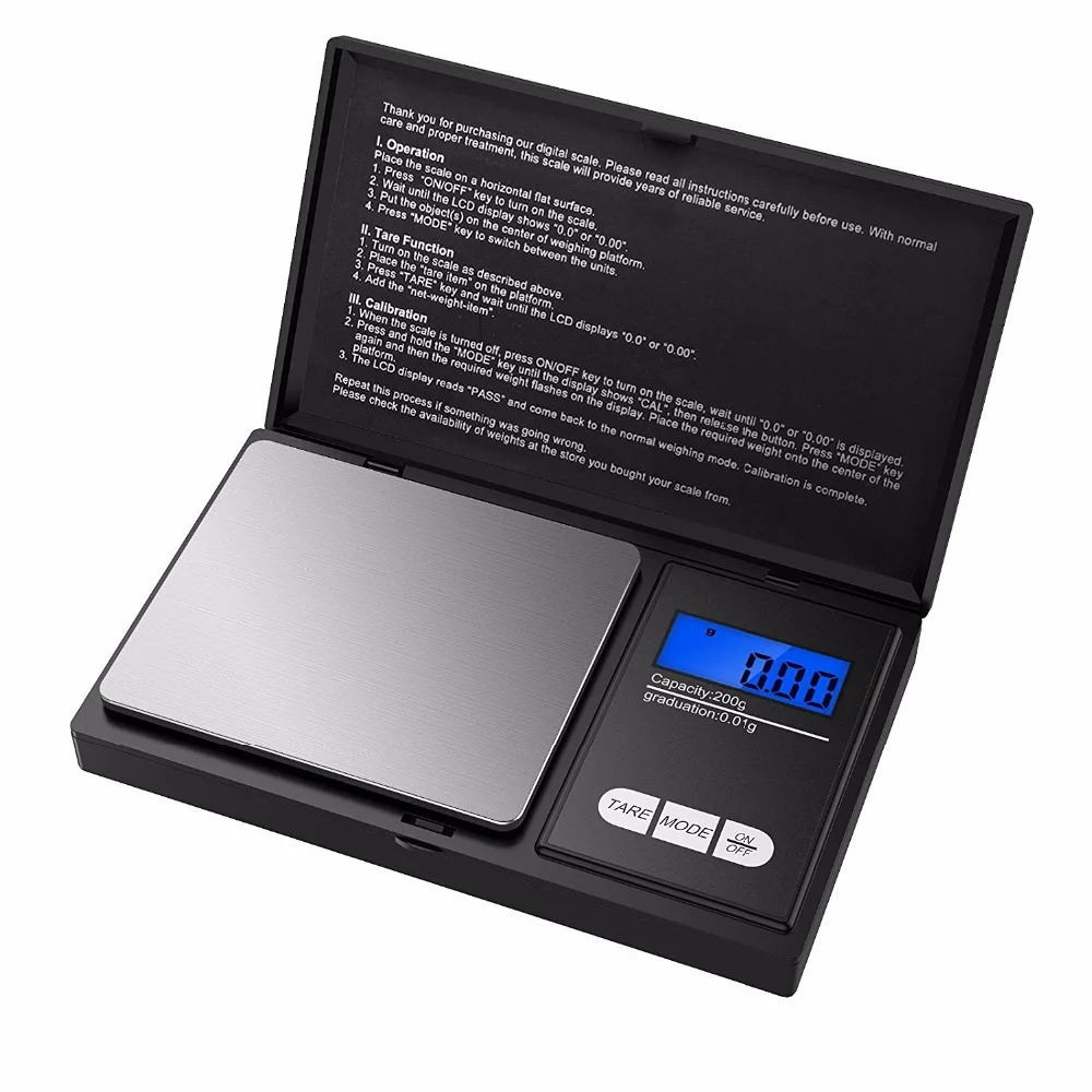 
New design 100g,200g/0.01g electronic pocket scale for jewelry  (60730770582)