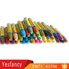 good quality 18pcs non toxic plastic case oil pastel crayon