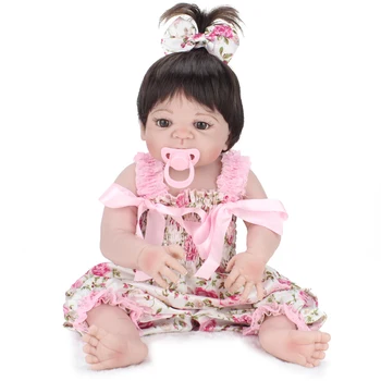 silicone baby girl dolls