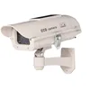 Solar Powered Cctv Security Fake Dummy Camera with Human Sensor and Flash Lights