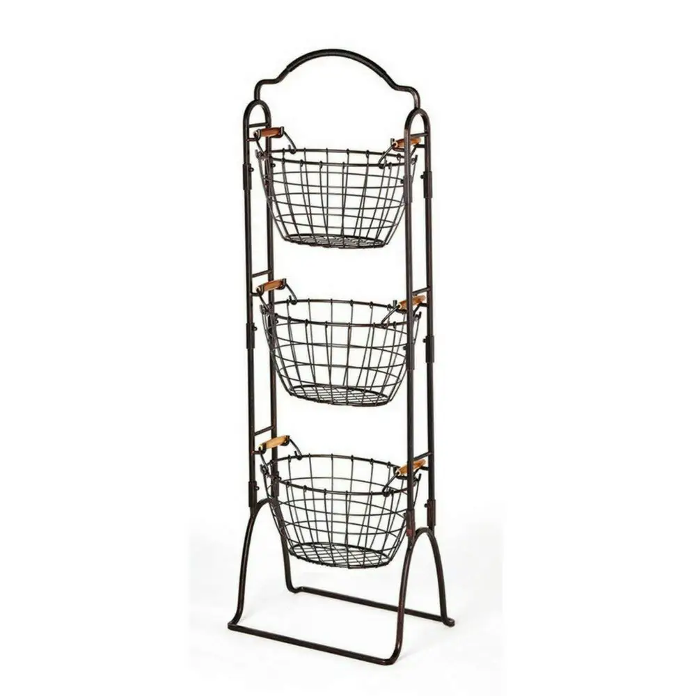 Cheap 3 Tier Fruit Basket Floor Stand Find 3 Tier Fruit Basket
