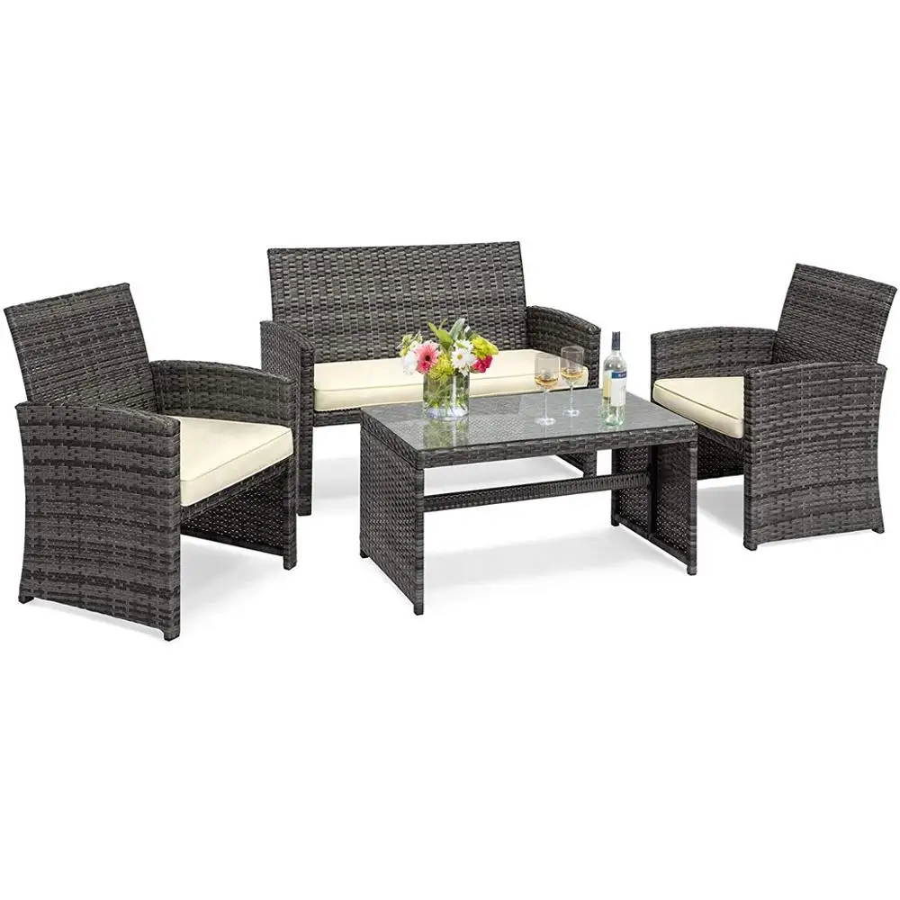 Cheap Flat Pack Outdoor Furniture Rattan Garden Furniture Rattan Wicker