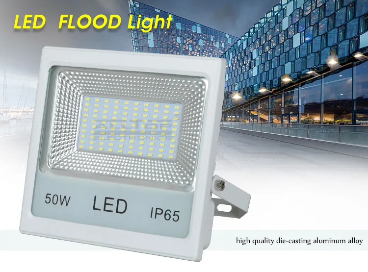 High lumen waterproof aluminum mini 50 watt led flood light