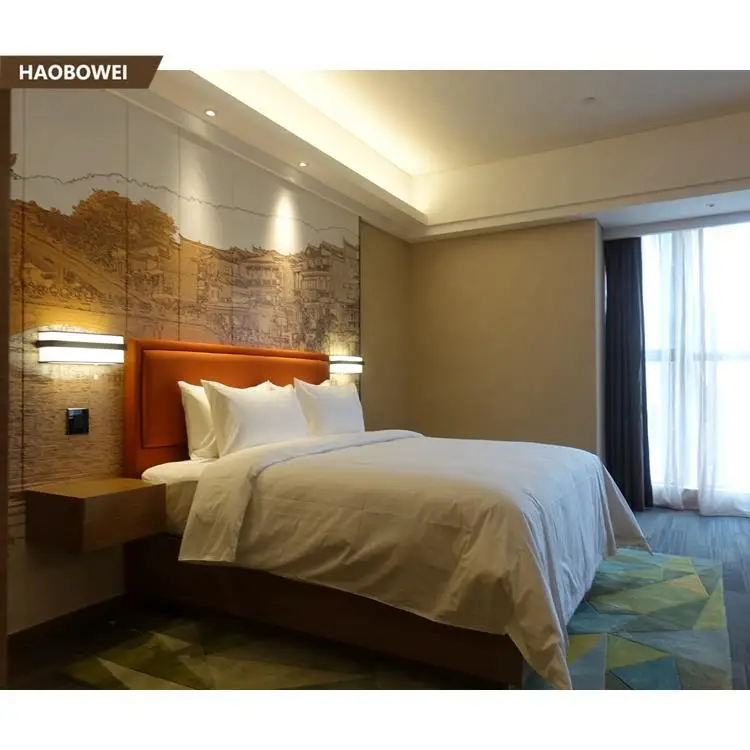
Hampton Hotel bedroom set modern custom bed room furniture 