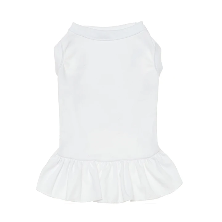 Custom Printed Cotton Blank Dog Clothes Pet Clothes Cat Dog Dress Buy Dog Dress,Blank Dog