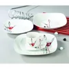 Promotional Gift 30Pcs Square Crockery Dinner Set Porcelain Luxury Tableware
