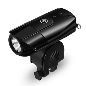 Bike Light with USB Recharging Set Waterproof 2000mAh Lithium Battery 1000lm 3 Light Modes Bicycle Headlight for Cycling Safety