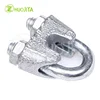 Zhuojiya Customize Hardware Products US/Din741/JIS Drop Forget Wire Rope Clips From China