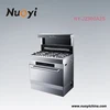 Italy Design Free standing gas cooker oven with range hood/ integrated kitchen
