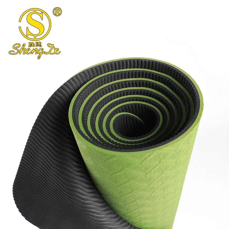 

Gymnastic Certified Non Slip Eco Friendly TPE Yoga Matt