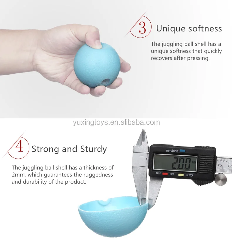 Wholesale Juggling Ball Soft Rubber Ball Russian Juggling Balls Buy