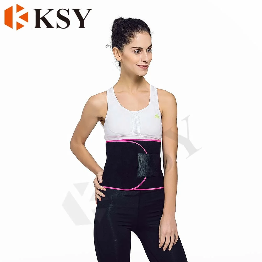 

Comfortable Ladies Fitness Waist Silm Belt Sports Losing Fat Belt CE Certificate, Black