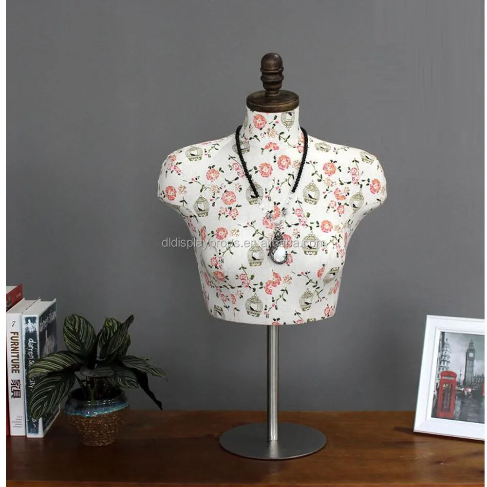 Dl1079 Hot Sale Female Bust Mannequin Sexy Fabric Female Bra Display Bust Torso Mannequin Buy