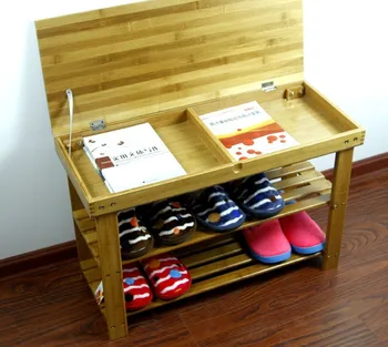 Natural Bamboo 2 Tier Shoe Rack Household Shelf Storage Bench Organizer Foot Stool With Storage Drawer On Top Buy Bamboo Shoe Rack Bamboo Shoe Storage Display Racks Bamboo Shoe Storage Rack Product On