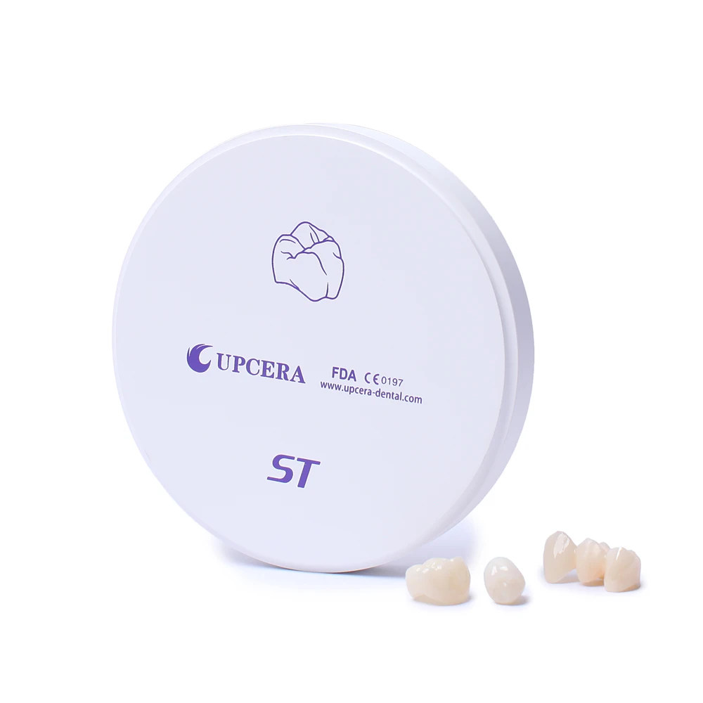 Upcera St White Blank High Translucent Zirconia Dental For Open System