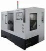 CNC lathe machine with living tools servo 8 station VDI turret for drilling and milling