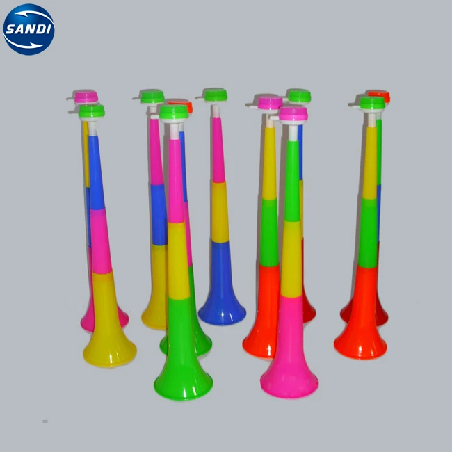 
Promotional sports plastic custom bulk vuvuzela 