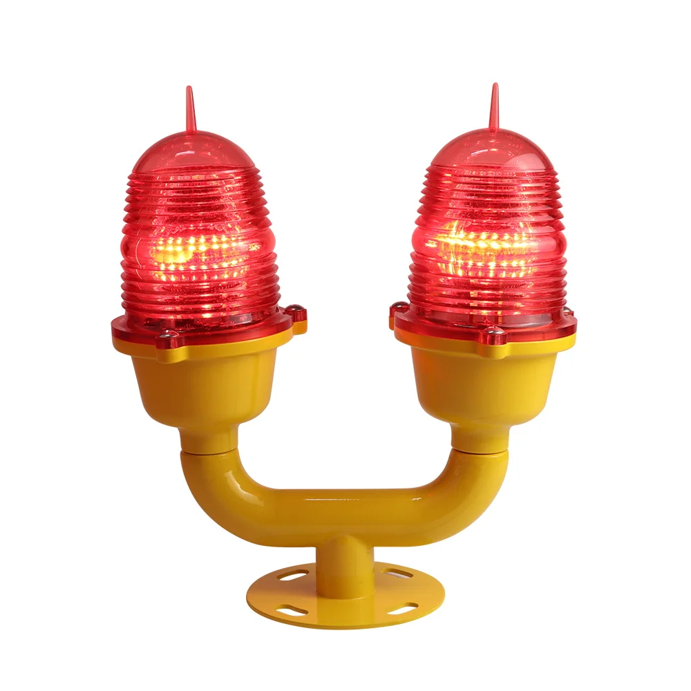 
Double low intensity led obstruction light/LED aircraft warning light for telecom project  (60727036318)