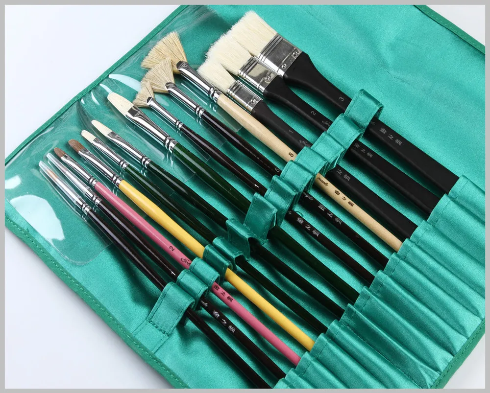 Superior Quality Artist Brush Set Free Collocation Handmade Free Pouch