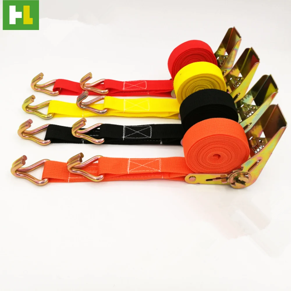 High Quality Polyester Small Tie Down Straps Polyester Ratchet Strap