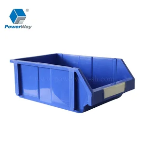 Image of 450*200*177mm various sizes PP bolts and nuts box plastic stackable storage box