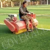 Artificial grass brush machine Electric or Honda gasoline engine driving soccer turf tennis grass