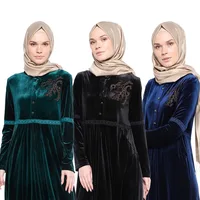 

Muslim velvet clothes Islamic Women Dress, Custom Dubai Kaftan/Djellaba/Abaya Islamic