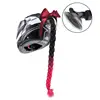Various Colors Braids Ponytail Hair Motorcycle Helmet Braids For Motorcycle Dull Helmet