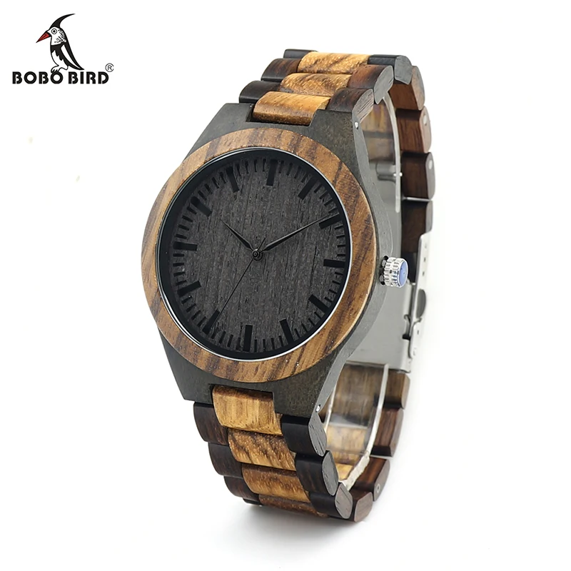 

Luxury Japan Movement relogio masculino Men Wood custom Watch, N/a