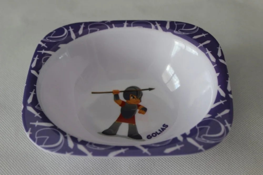 Kids Melamine Square Bowl Mealmine kid's Bolw