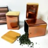 Copper Stainless Steel Food Storage Canisters Set Stainless Steel Coffee Suager Tea Bread Box Copper Bread Bins