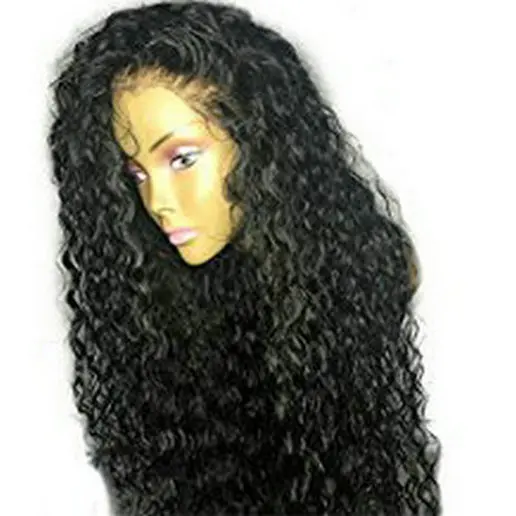 Brazilian Hair Water Wave Wigs 360 Lace Frontal Wig Curly Human Hair Wigs For Black Women With Baby Hair Remy 150 Density