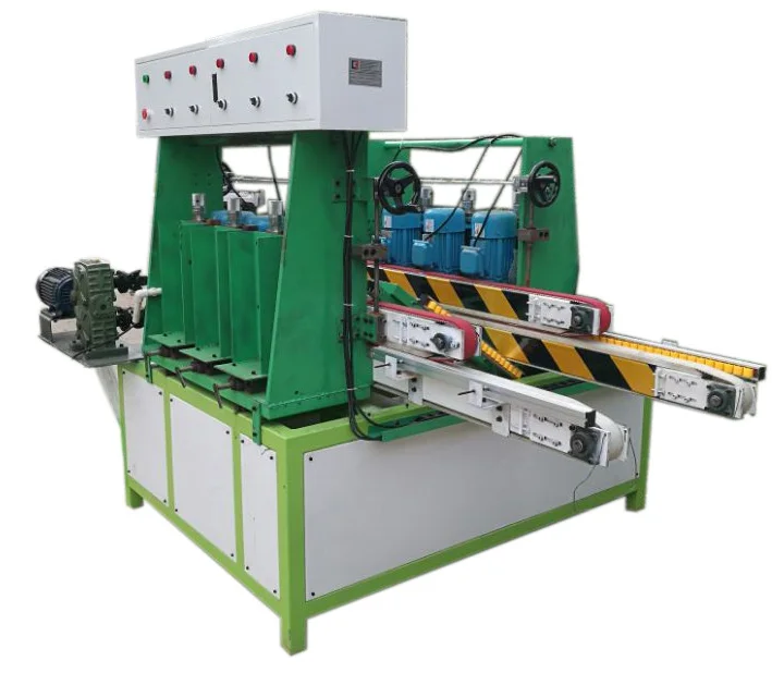 Easy operation double edger polishing machinery with fast speed