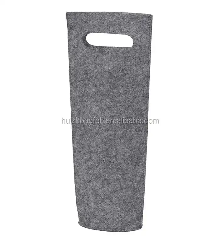 cusotomize size and color felt christmas bottle bag wine