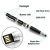32GB USB OTG Flash Drive with FlashLight for Android Smartphone and Tablet