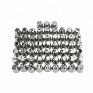 Image of Russian Piping Tips cake decorating nozzle Icing Nozzles Bakes Flower Nozzles Cake Decorating Tips Russian Icing Tips