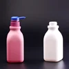 425ml round eco-friendly cosmetic packaging spray bottle, pink/white foam pump bottle for lotion/cream
