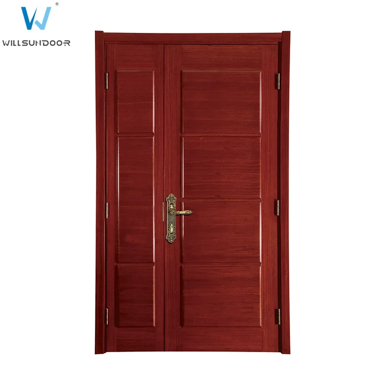 Southeast Asia Style 7 Raised Panels Double Wood Doors Lounge Furniture Gate Doors Buy Double Wooden Doorslounge Furnituresgate Entry Doors