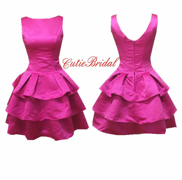 fuchsia summer dress