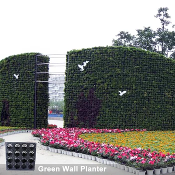 Vertical Garden System Decorative Green Wall Panels System Sl