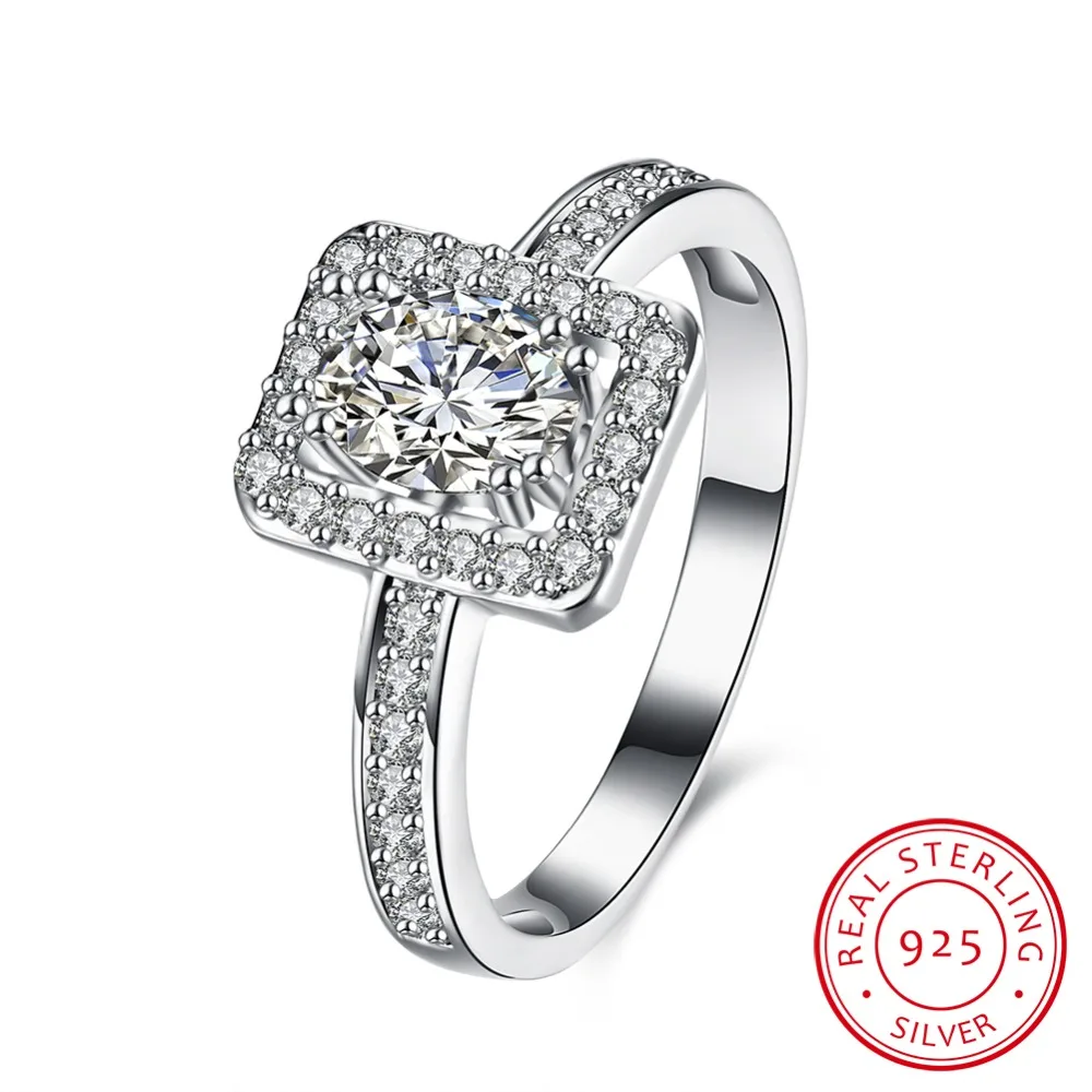 

Tryme Popular zircon inlaid new designed 925 sterling silver ring, N/a