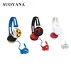 Suoyana do OEM headphone with logo for client headphone wire with high quality headphone vs headset