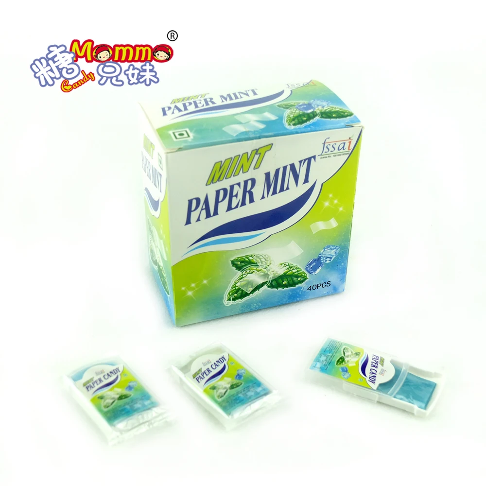 Box Packing Fresh Cool Mint Fruit Flavour Thin Paper Mint Candy Buy