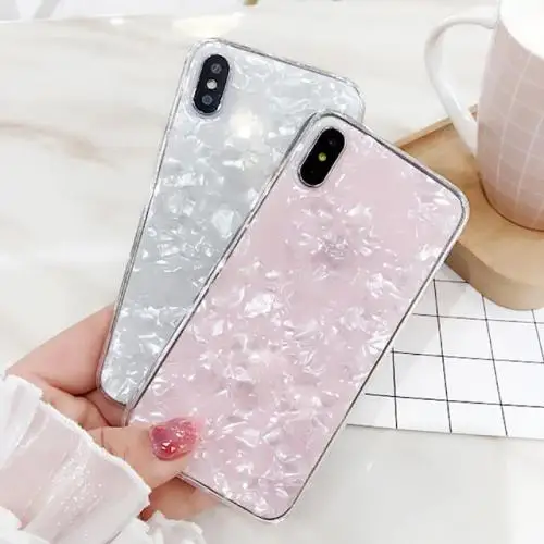 

Fashion Fantasy Shell Pattern Tpu Phone Cover for iphone case XS Max TPU Case